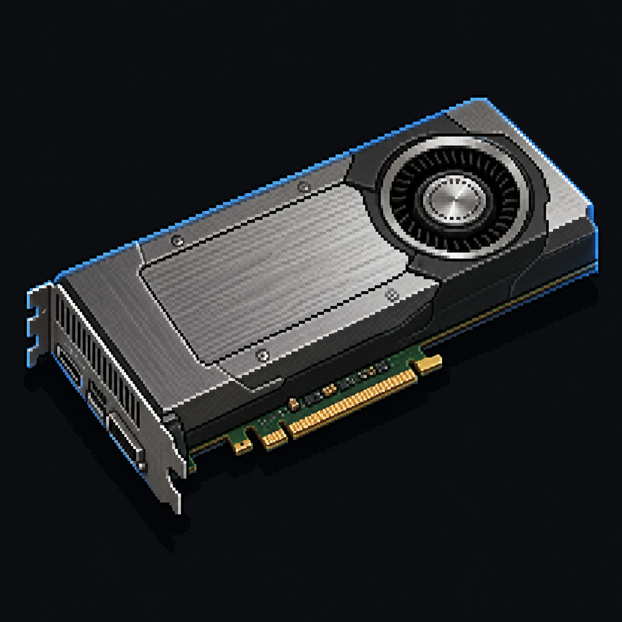 Pixel art GeForce GTX 680